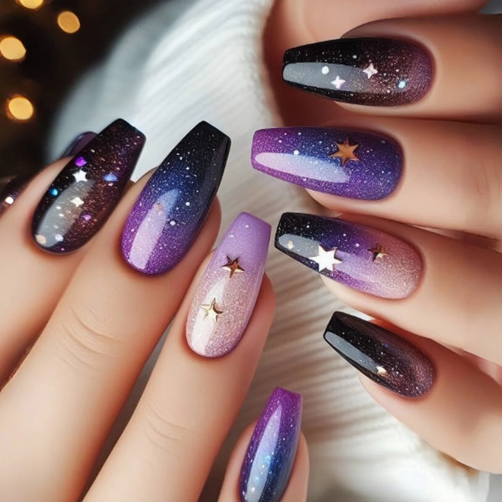 24pcs Simple Press on Nails
