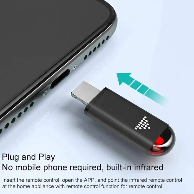 IR Wireless Infrared Remote Control Adapter Smartphone App Control