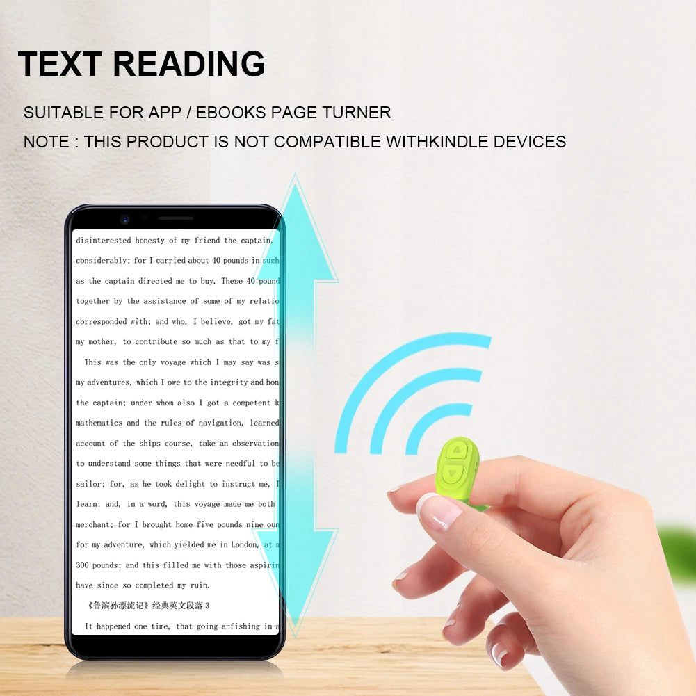 TikTok Scrolling Ring Remote Control