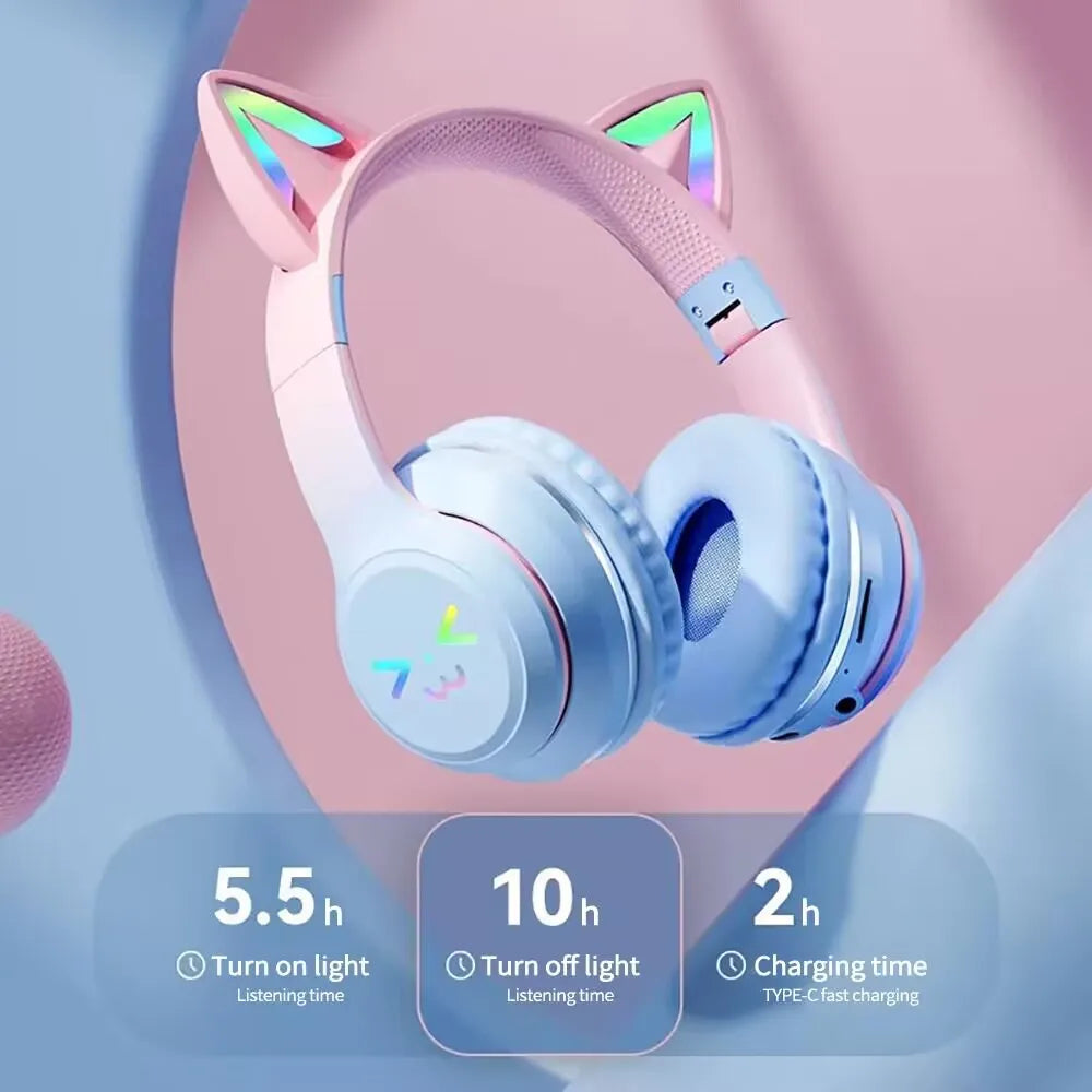 GRB Glow Gaming Headset Gamer