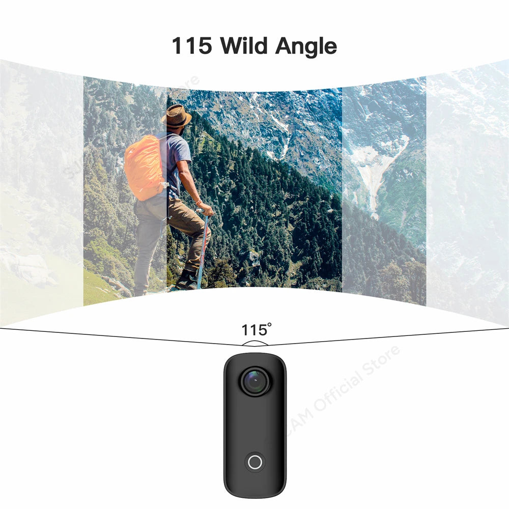SJCAM C100 Plus Action Camera 4K 30M Waterproof