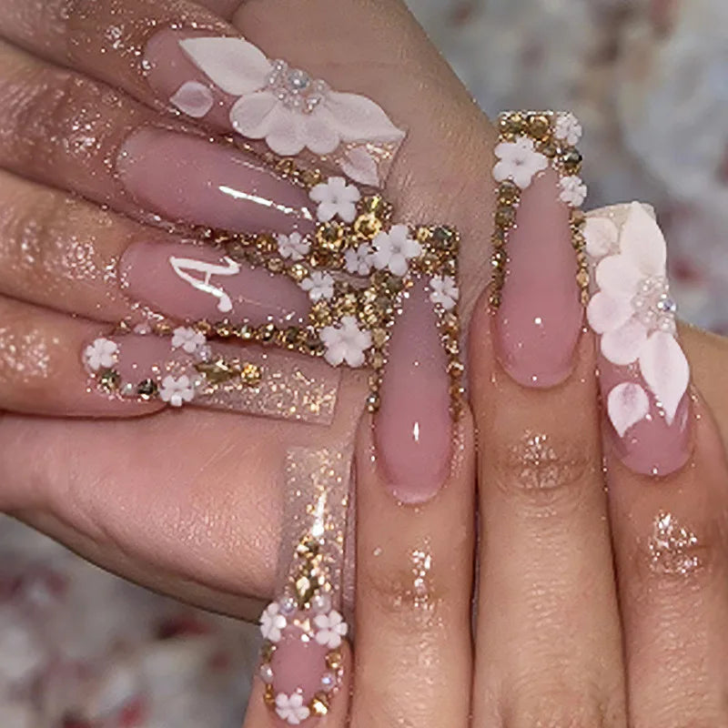 24Pcs French Press on Nails