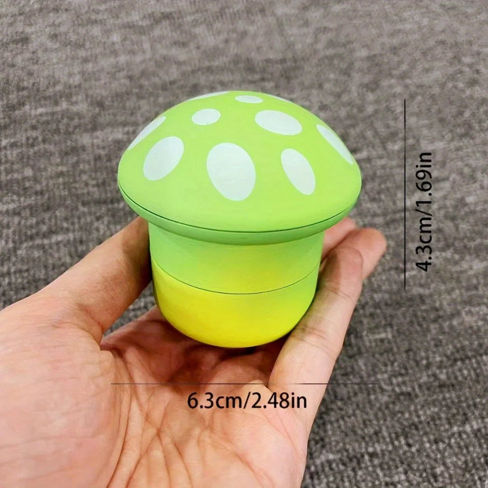 Metal Mushroom Herb Grinder