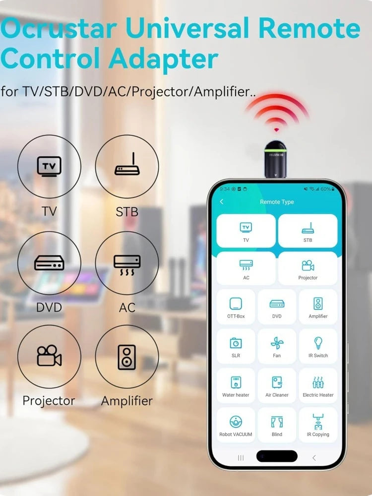 Capsule Infrared Transmitter, Smart Infrared Remote Control