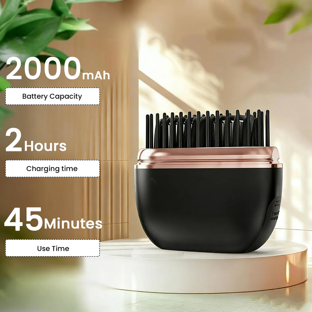 Wireless Hair Straightener Brush