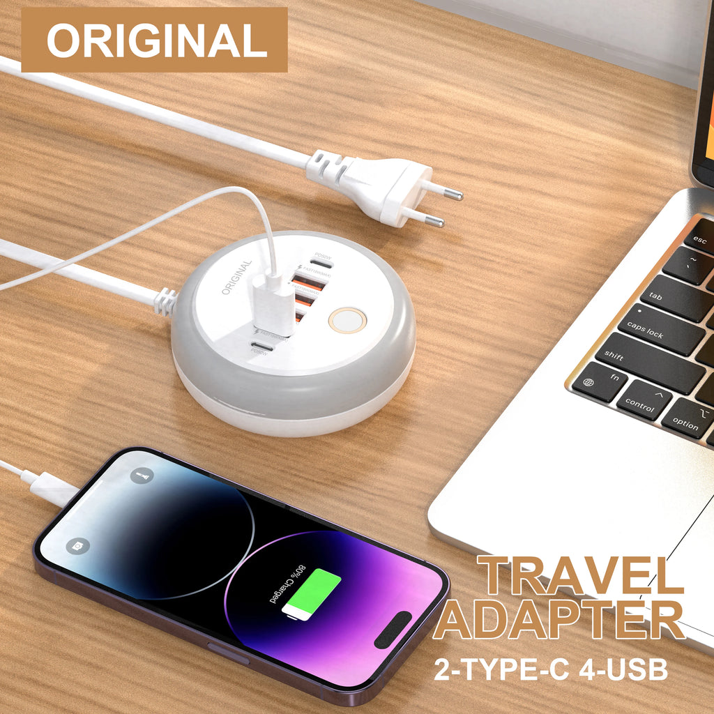 50W Multi Ports USB Charger Power Strip Socket