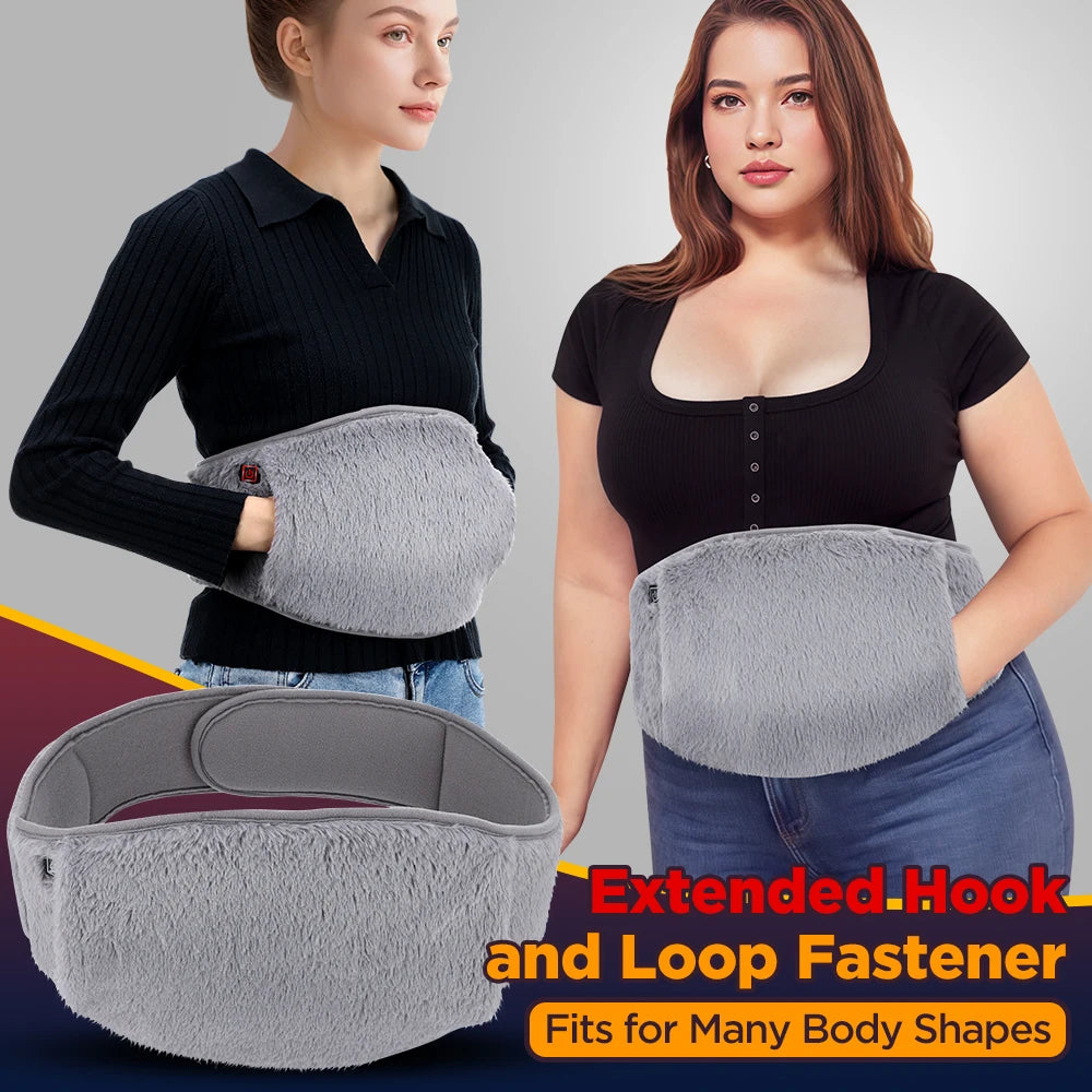 3 Levels Electric Graphene Heating Pad Cold-Proof Uterine Belt