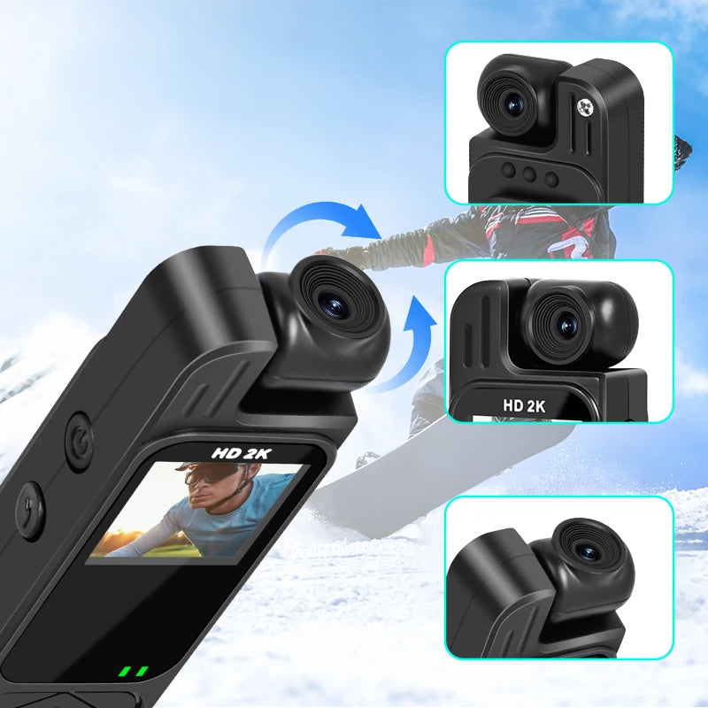 2K Video Recorder Camera with Motion Detection Surveillance