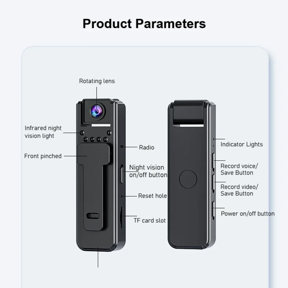 A8 HD 1080P Mini Camera