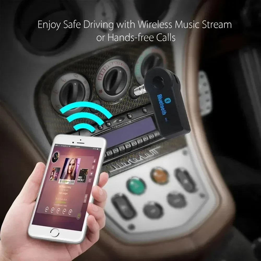Wireless Bluetooth 5.0 Car 3.5mm Socket Adapter