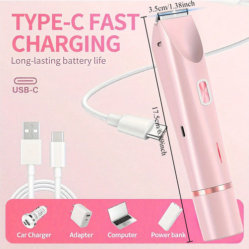 2-in-1 Dual-head Electric Epilator and Shaver