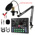V8S Live Sound Card Podcast Equipment Bundle