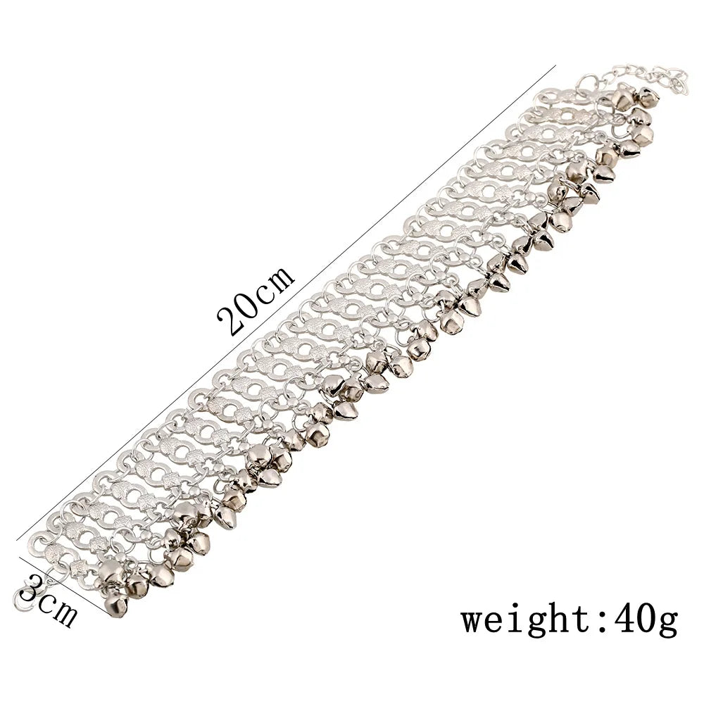 Multi-layer Bells Ankle Bracelet