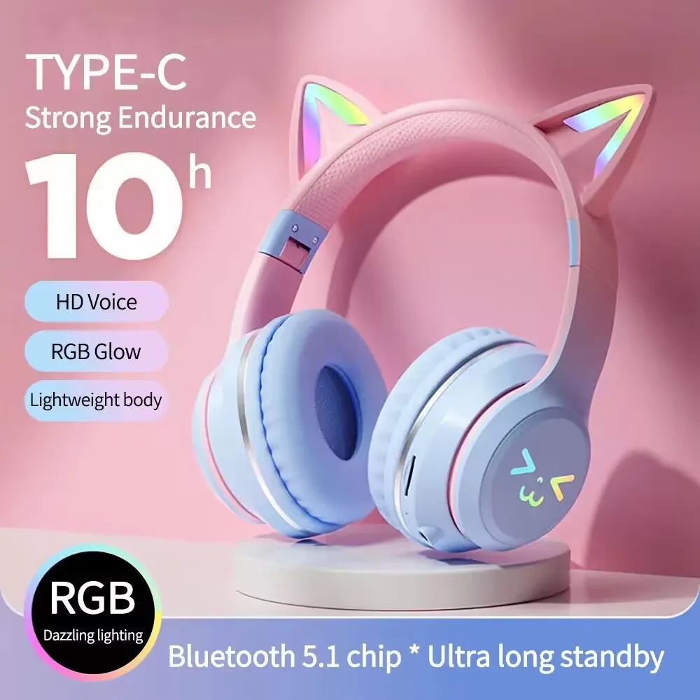GRB Glow Gaming Headset Gamer