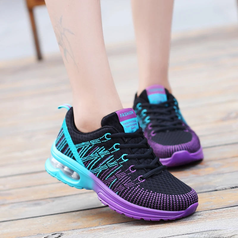 Women Breathable Running Shoes