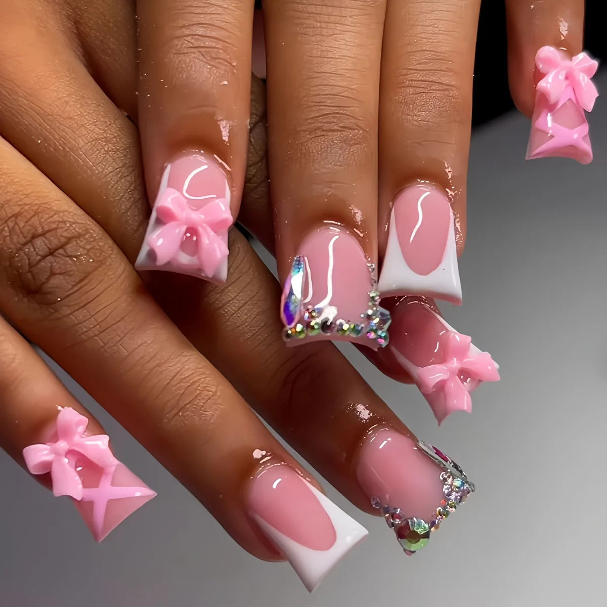 24pcs Press On Nails Variety of Styles