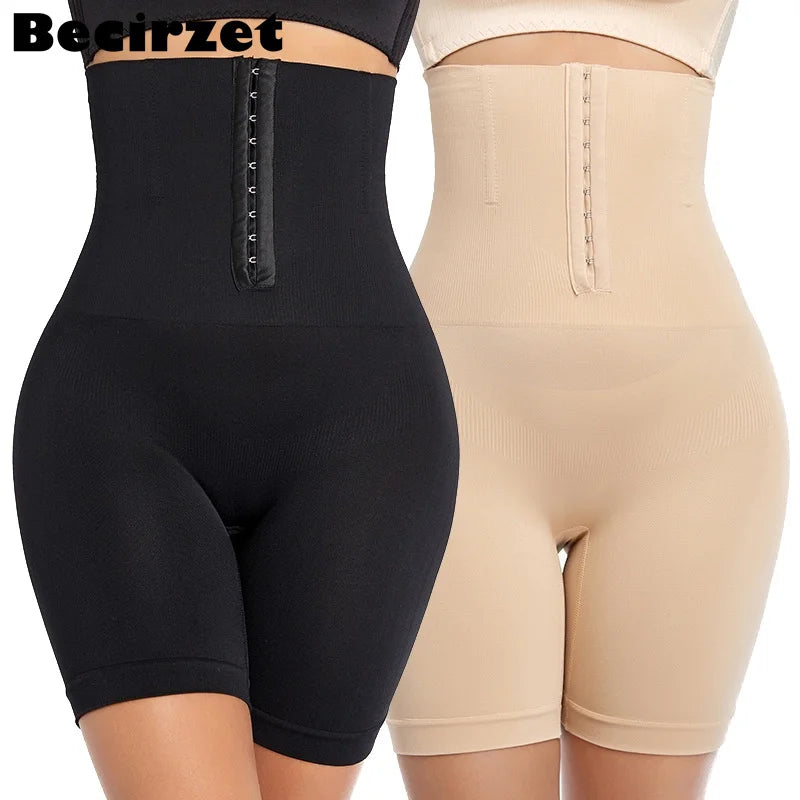 High Waist Flat Belly Belt Stretch Shapewear