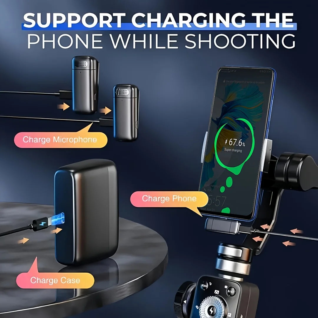 Wireless Lavalier Microphone for Cell Phones