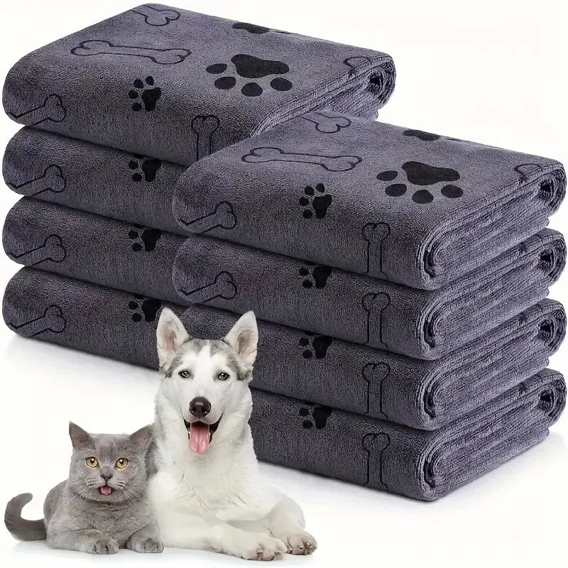 Quick-Drying Microfiber Dog Towels