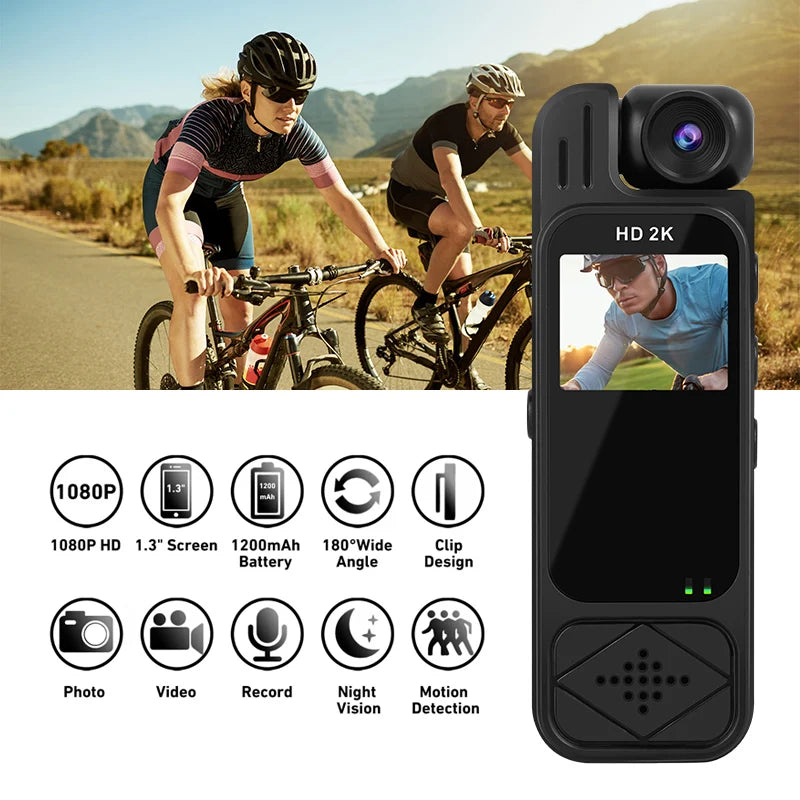 2K Video Recorder Camera with Motion Detection Surveillance