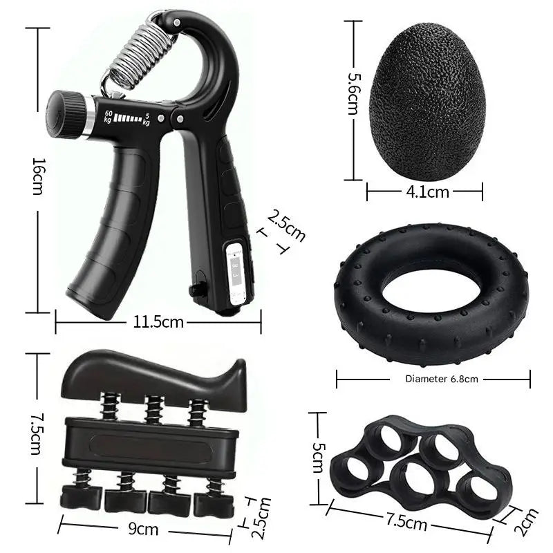 5 Pcs 380 Count Finger Trainer Grip Hand