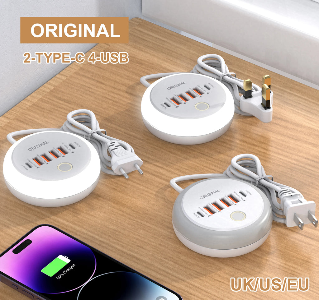 50W Multi Ports USB Charger Power Strip Socket
