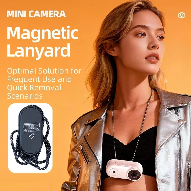 Lenovo WiFi Mini Action Camera 4K HD Thumb POV Camera