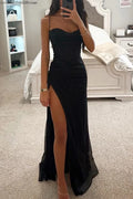 Sexy Off-shoulder Elegant Sequin Gown