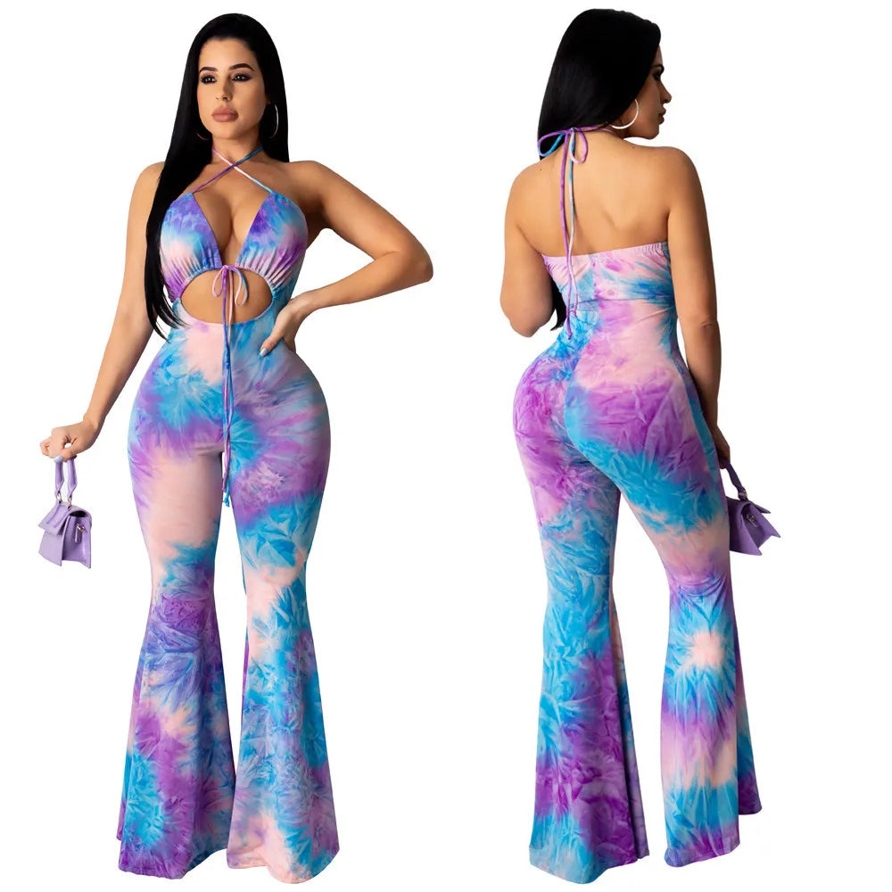Women Sexy One Piece Sleeveless Slim High Waist Sling Romper