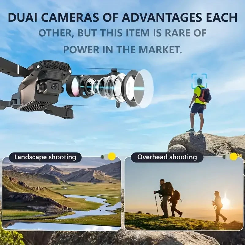 NEW Drone 4K Professinal With Wide Angle Dual HD Camera