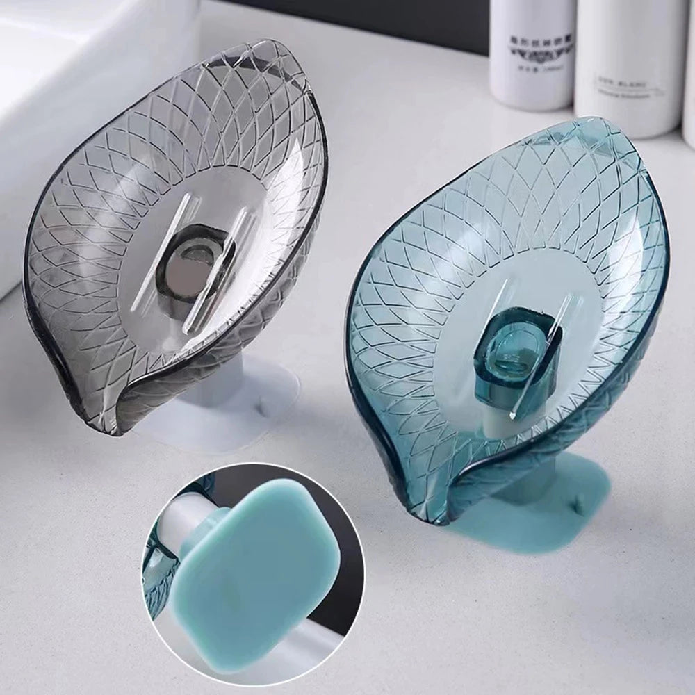 Decorative Plastic Self Draining Soap Dish