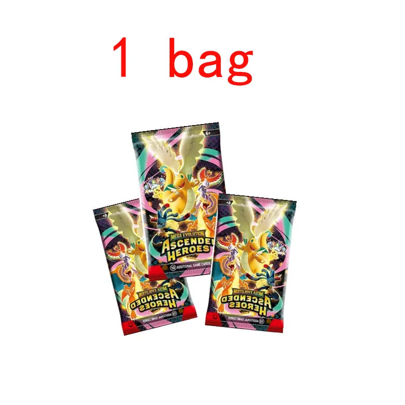 360pcs English Pokemon Cards Trade Game Cards