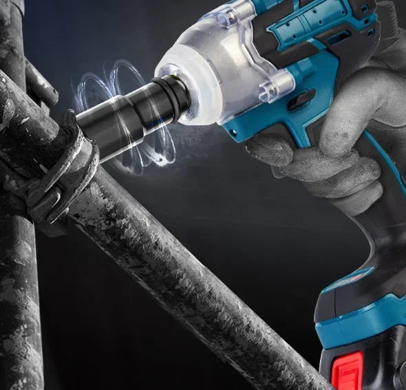 48VF 21V 18V Electric Impact Wrench 1/2Inch Power Tools 2 In 1 Brushless Cordless Wrench