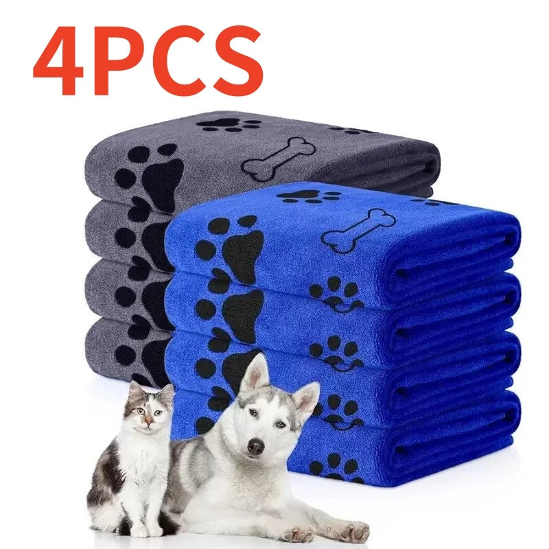 Quick-Drying Microfiber Dog Towels
