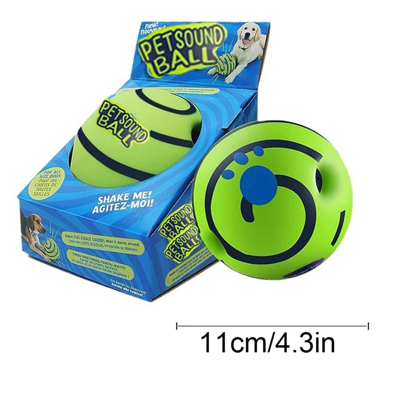 Wobble Wag Giggle Glow Ball Interactive Dog Toy