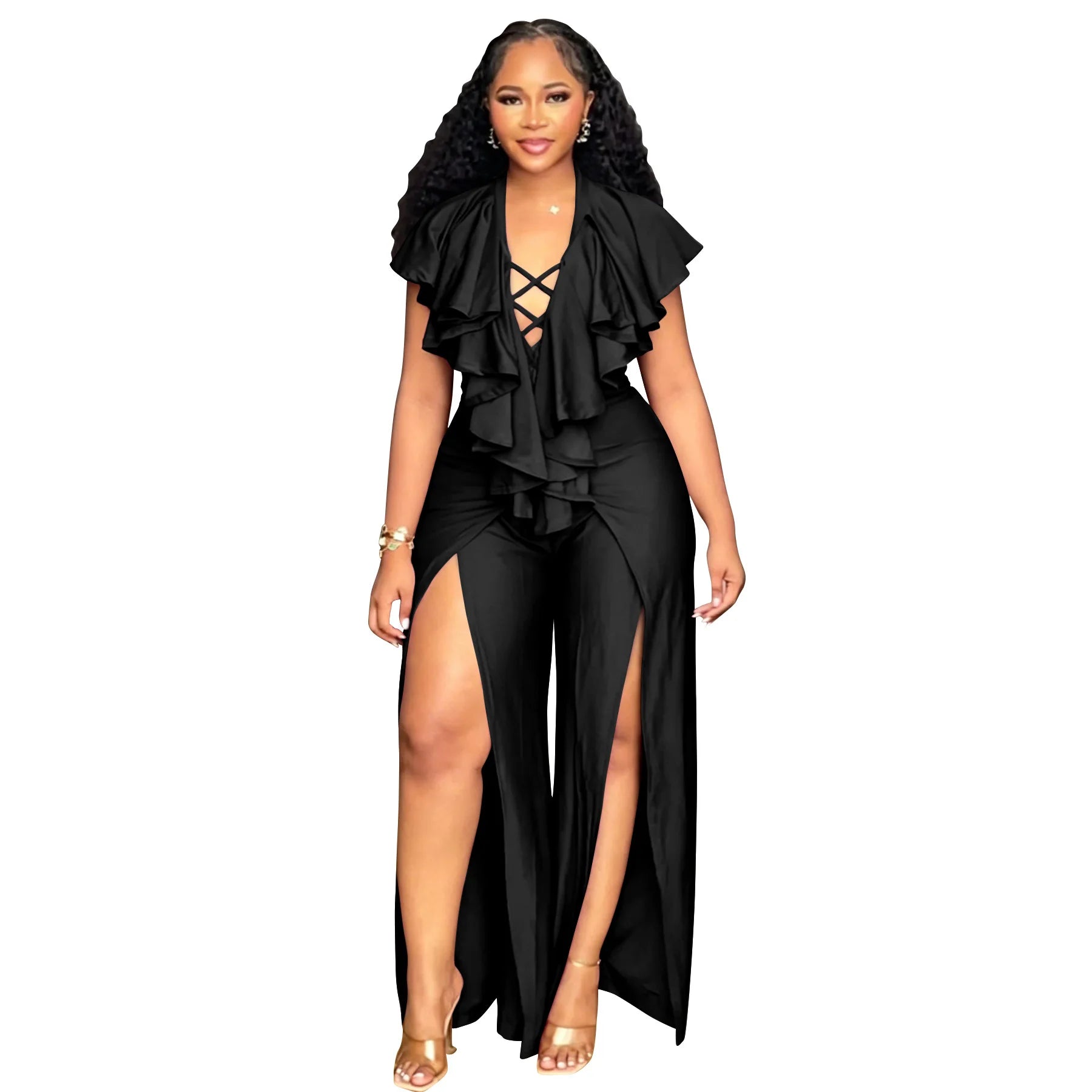 Plus Size Women Jumpsuit