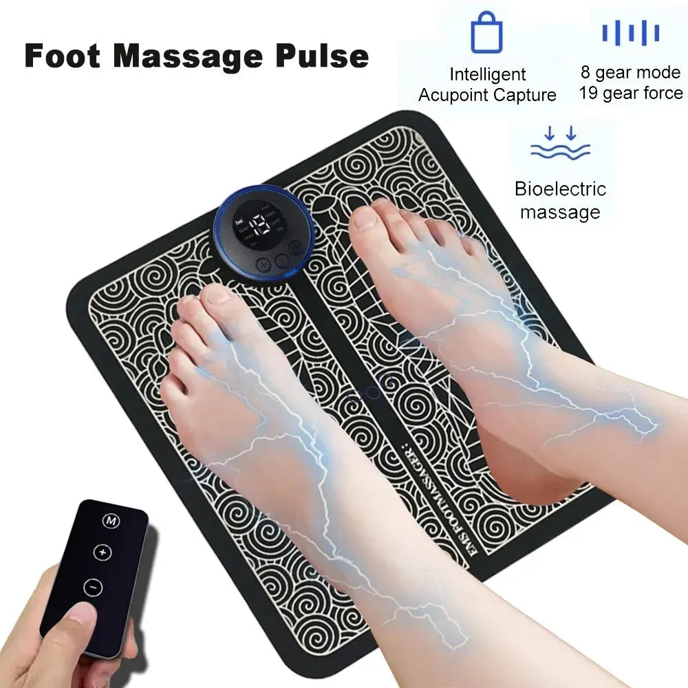 Remote Control Electric Foot Massager Muscle Relaxation