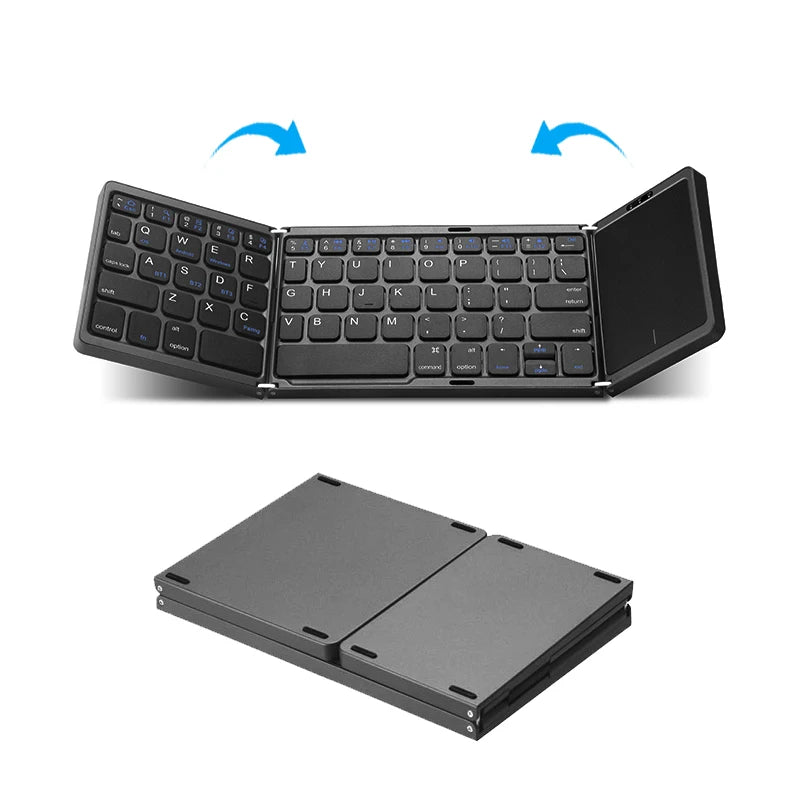 Mini Folding Wireless Bluetooth Keyboard