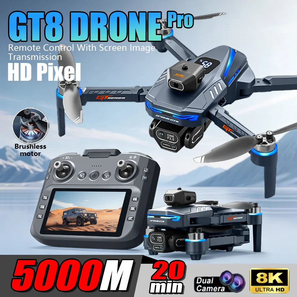 GT8 Drone Aerial Deone Foldable Quadcopter