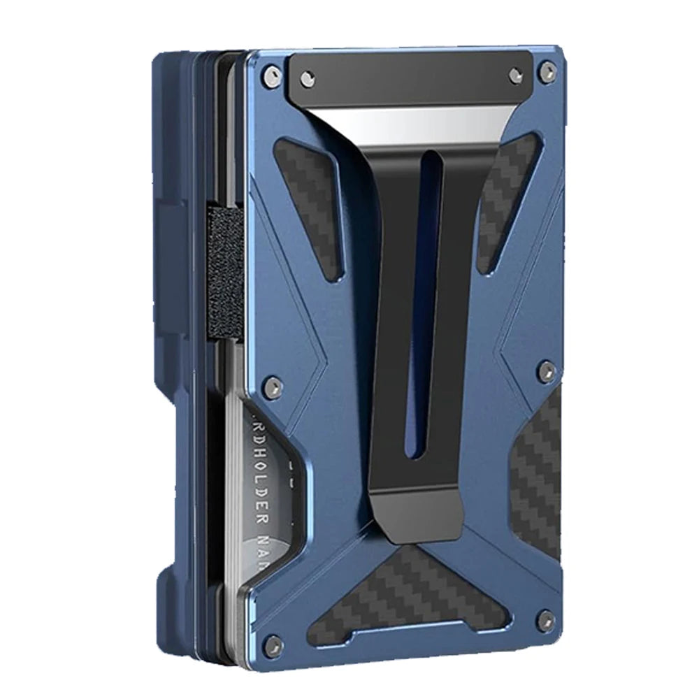 MagSafe-Metal Card Holder with AirTag Holder, RFID Blocking