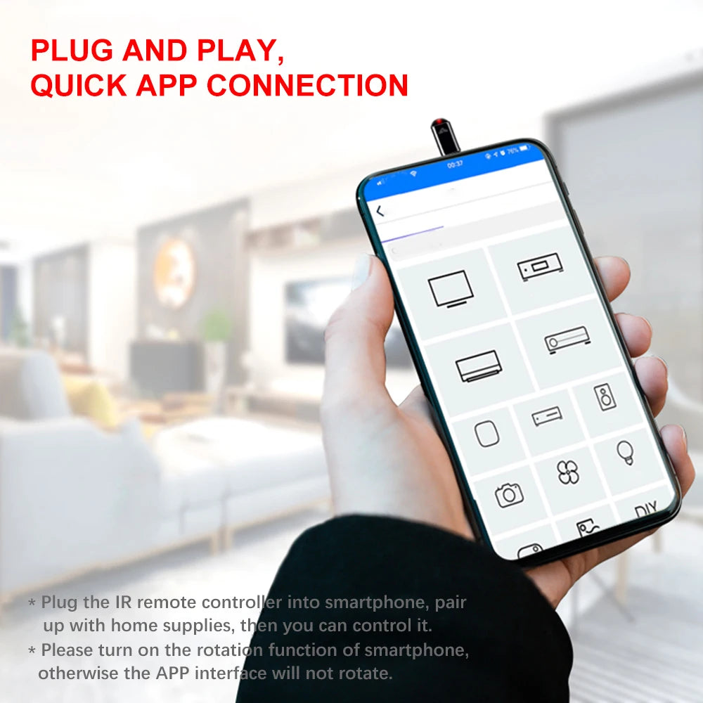 Smartphone Remote Control IR Blasters Type C