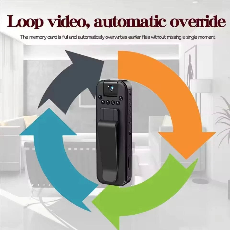 1080P HD Mini Camera Portable Small Digital Video Recorder Surveillance Camcorder