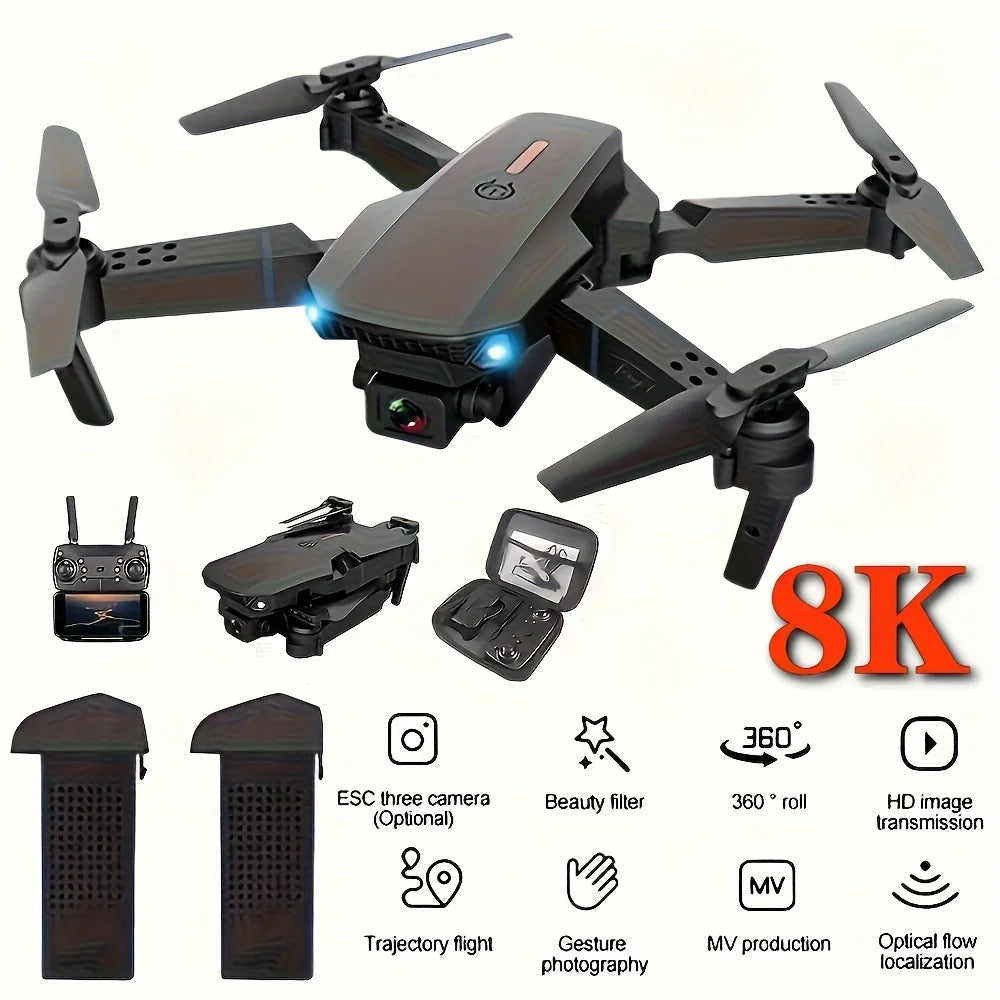 2026 Upgraded E88PRO MAX Foldable Drone Features Dual Cameras