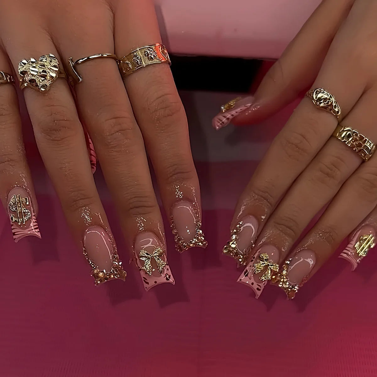 24pcs Press On Nails Variety of Styles
