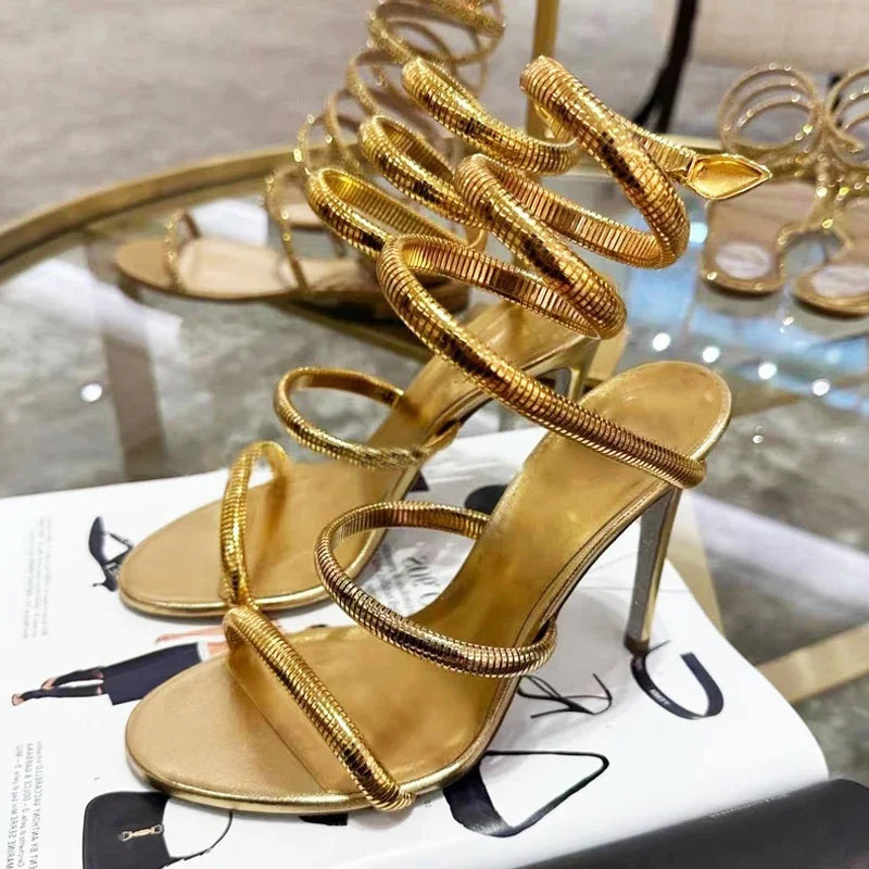 Ankle Strap Open Toe Sandals