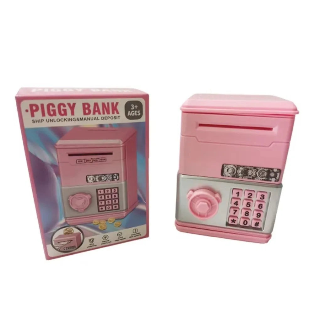 Password Children's Toy Piggy Bank ATM