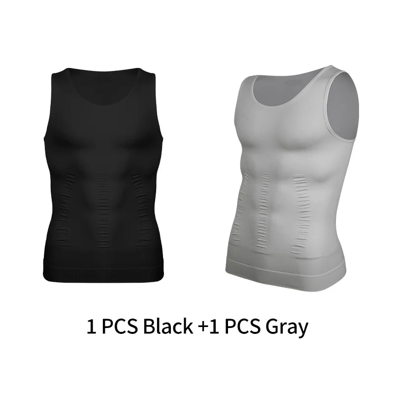 Mens Slimming Body Shaper Vest