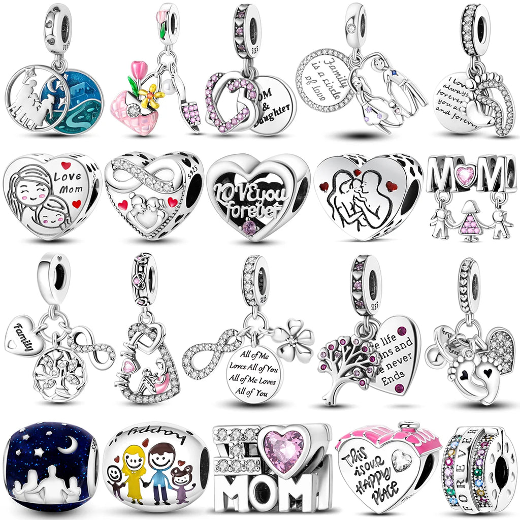 925 Sterling Silver Charm Bead