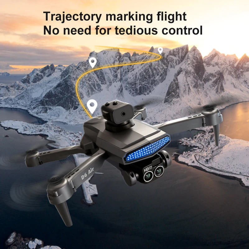 RC Drone Optical Flow Positioning Gesture Recognition 360° Roll Trajectory Flight