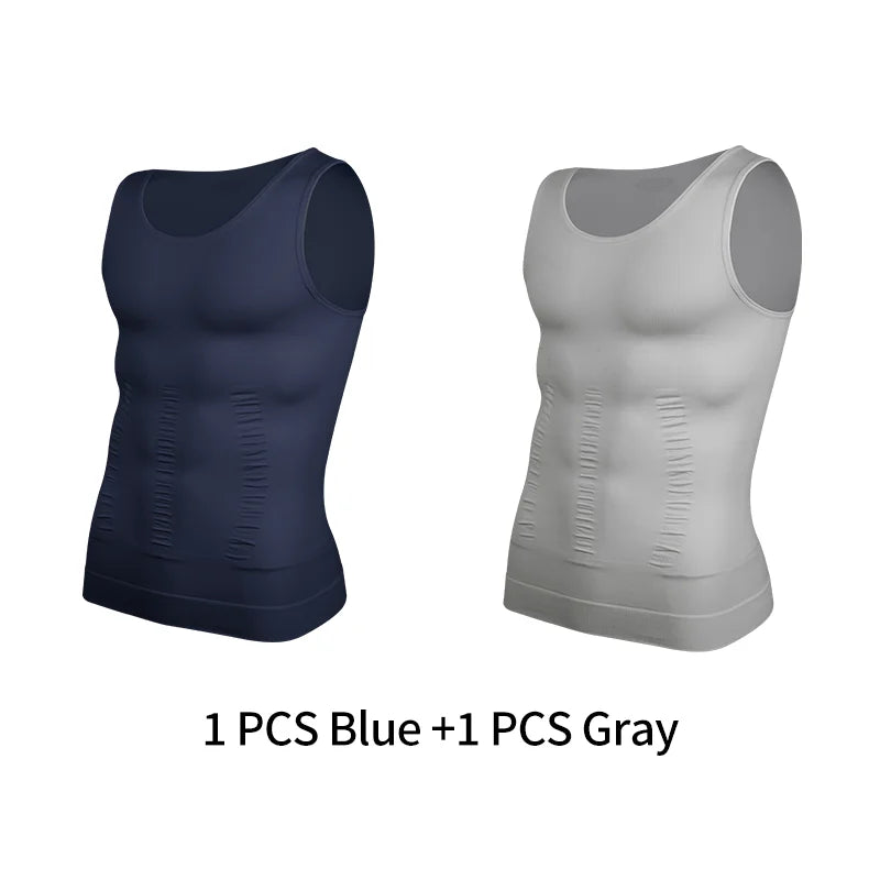 Mens Slimming Body Shaper Vest